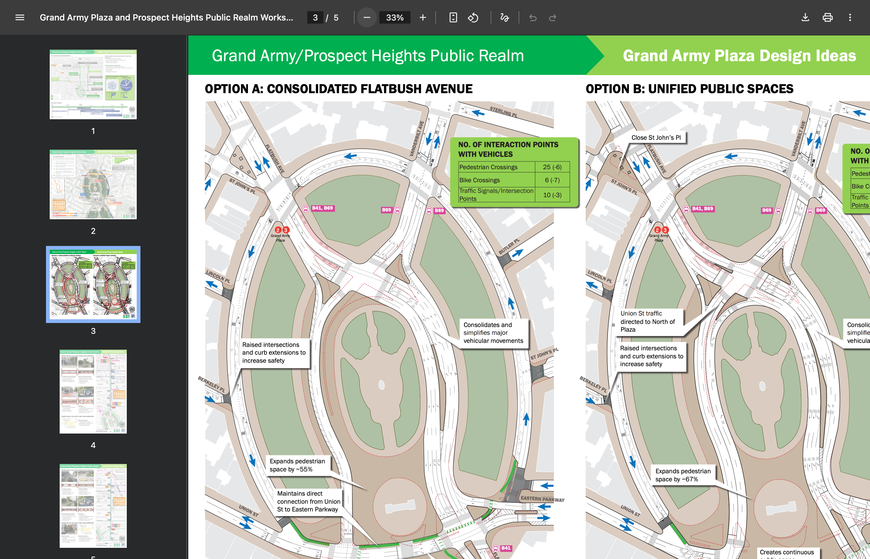 DOT Design Options: Option A vs Option B